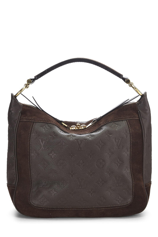 Louis Vuitton, Terre Monogram Empreinte Audacie PM, Brown