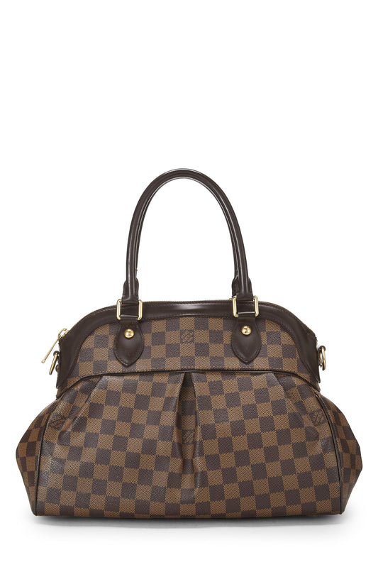 Louis Vuitton, Damier Ebene Trevi PM, Brown