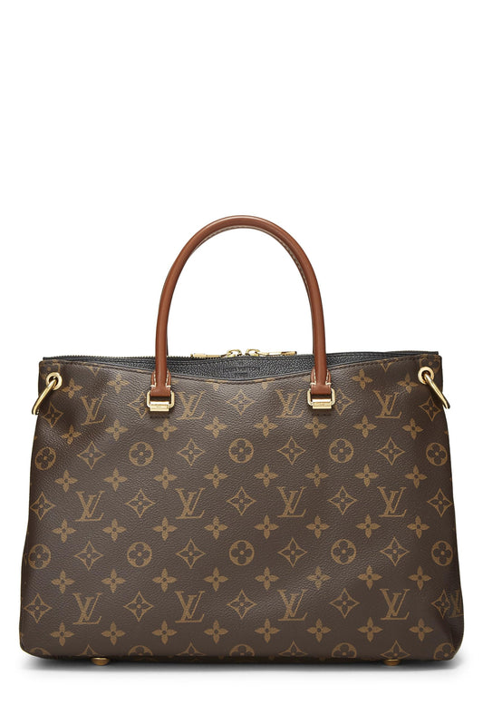 Louis Vuitton, Black Monogram Canvas Pallas, Black