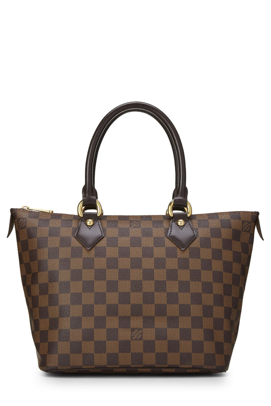 Louis Vuitton, Damier Ebene Saleya PM, Brown