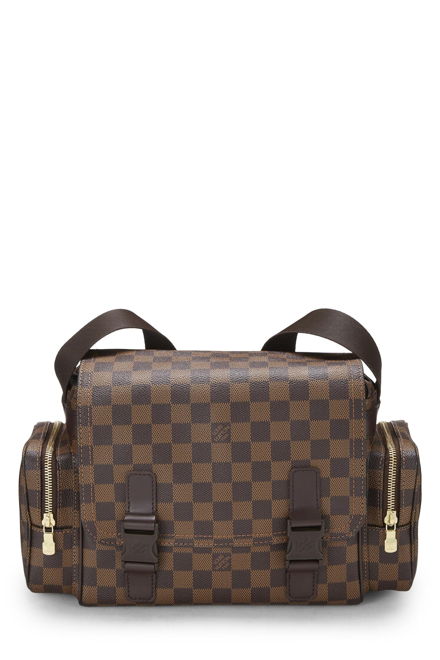 Louis Vuitton, Damier Ebene Melville Messenger, Brown