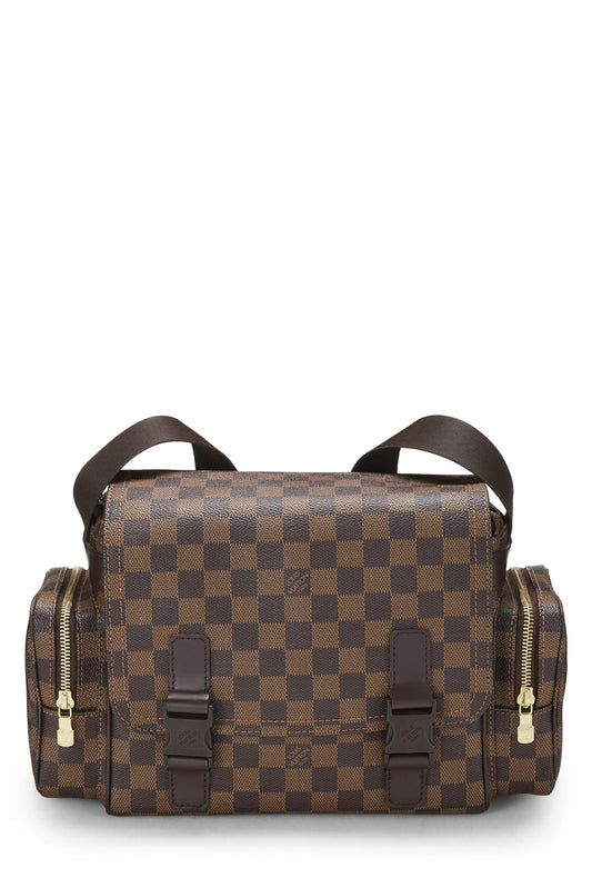 Louis Vuitton, Damier Ebene Melville Messenger, Brown