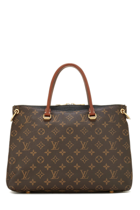 Louis Vuitton, Black Monogram Canvas Pallas, Black