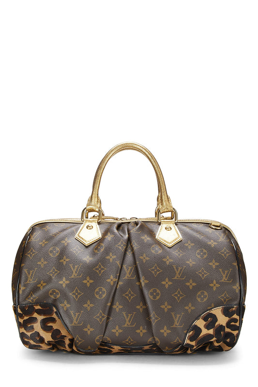 Louis Vuitton, Stephen Spro x Louis Vuitton Monogram Canvas Leopard Stephen, Brown