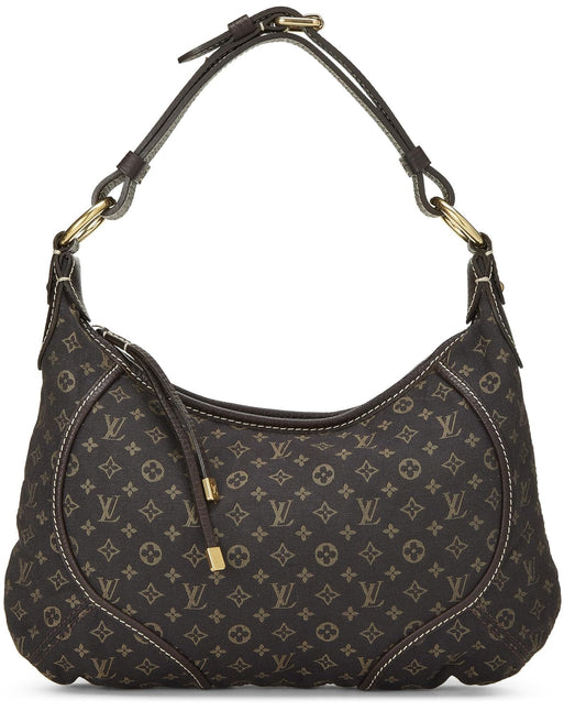 Louis Vuitton, Damier Ebene Delightful MM NM, Brown