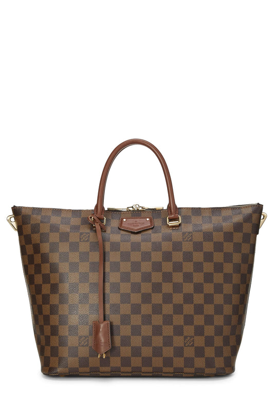 Louis Vuitton, Damier Ebene Belmont, Brown