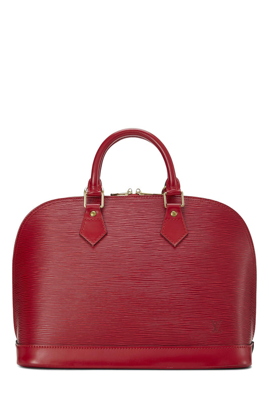 Louis Vuitton, Red Epi Alma PM, Red