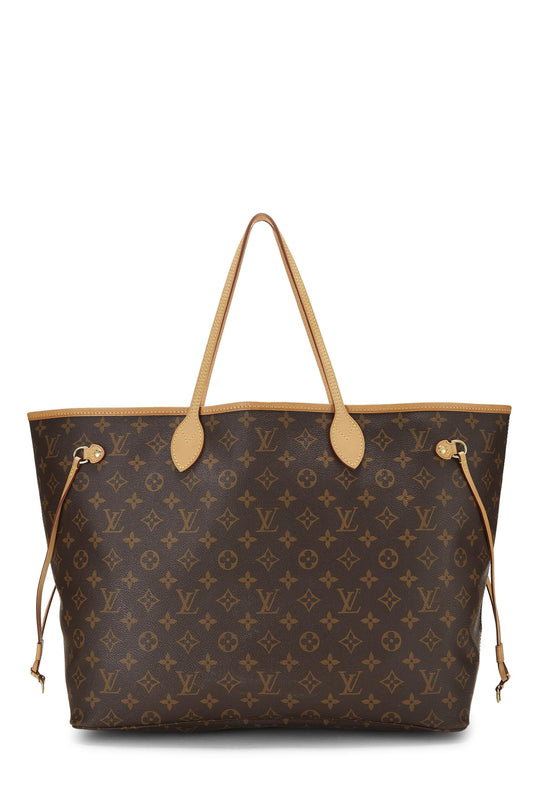 Louis Vuitton, Raspberry Monogram Canvas Neverfull GM NM, Pink