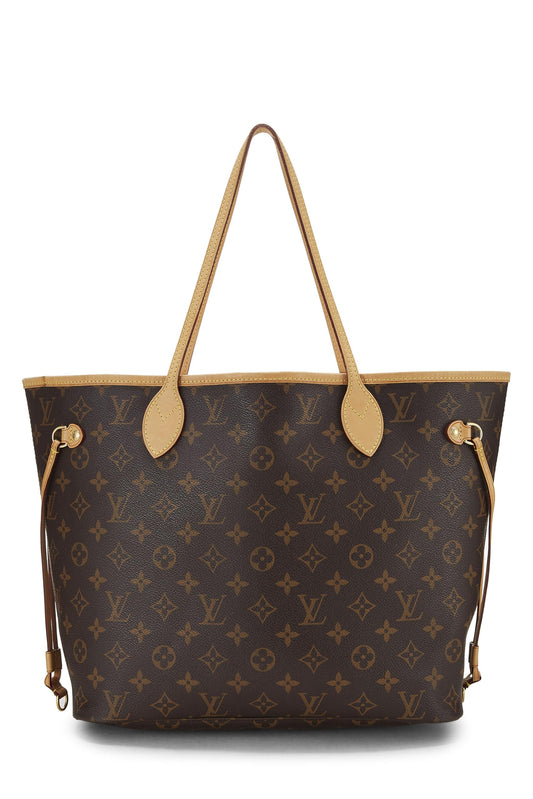 Louis Vuitton, Burgundy Monogram Canvas Neo Neverfull MM, Red