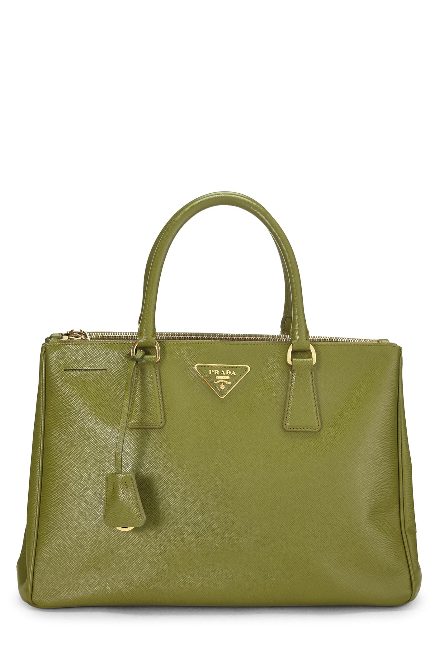 Prada, Green Saffiano Galleria Tote Medium, Green