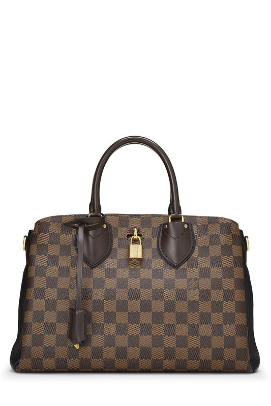 Louis Vuitton, Black Damier Ebene Normandy, Black