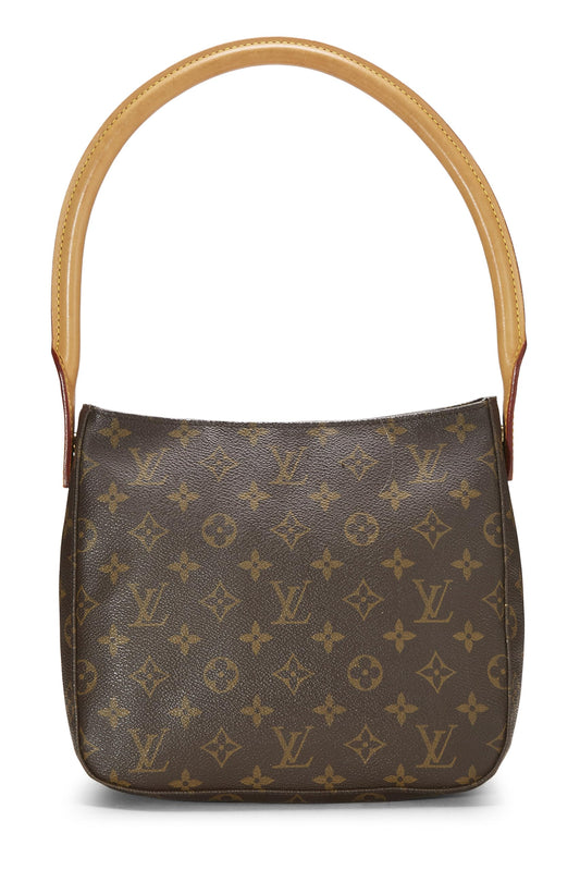 Louis Vuitton, Monogram Canvas Looping MM, Brown