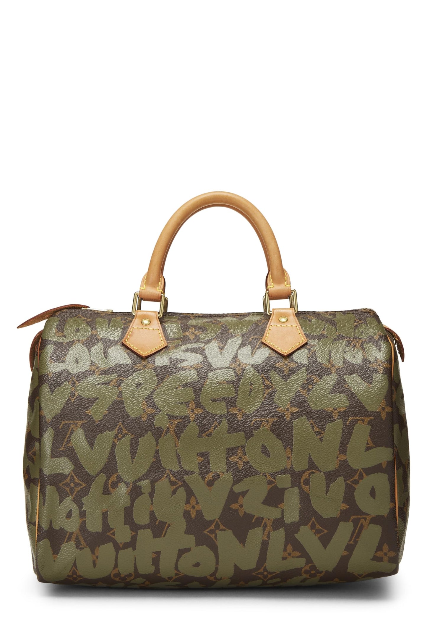 Louis Vuitton, Stephen Spro x Louis Vuitton Monogram Green Graffiti , Green