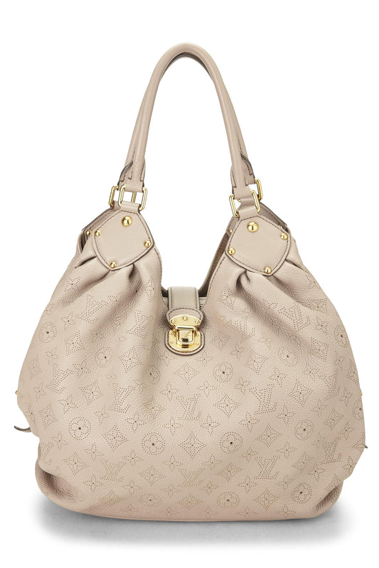 Louis Vuitton, Beige Monogram Mahina Large, Beige