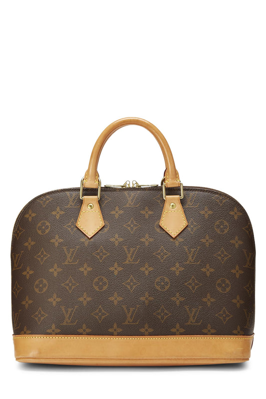Louis Vuitton, Monogram Canvas Alma PM, Brown