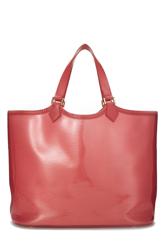 Louis Vuitton, Red Epi Vinyl Lagoon Bay GM, Red