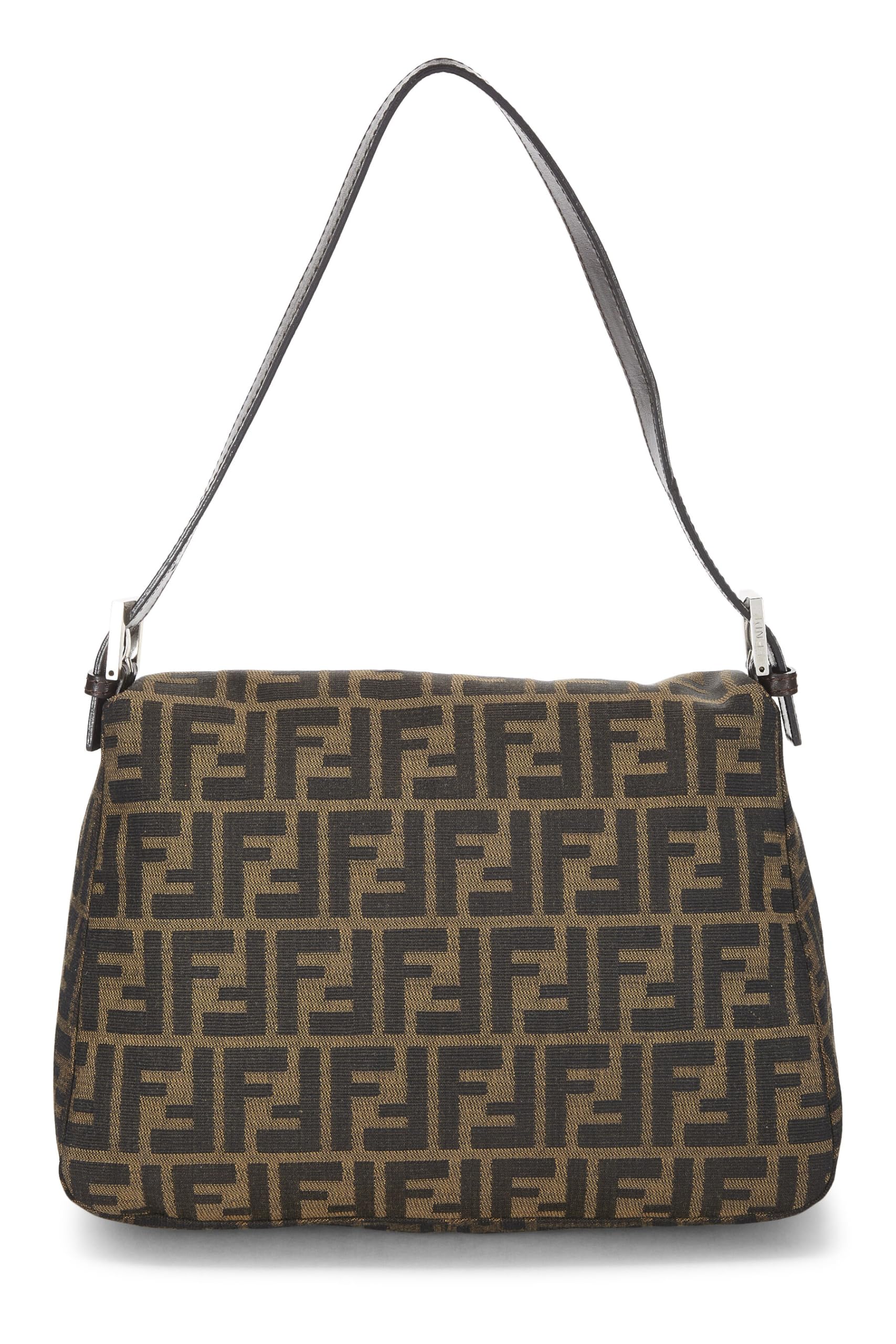 Fendi, Brown Zucca Canvas Mama, Brown