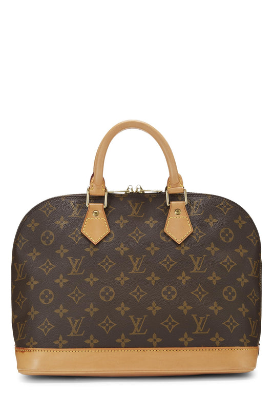 Louis Vuitton, Monogram Canvas Alma PM, Brown