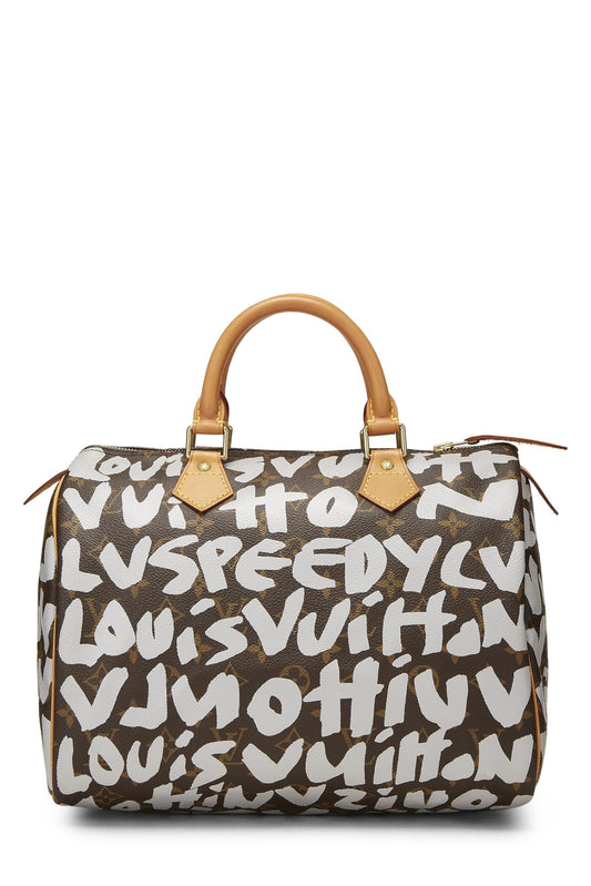 Louis Vuitton, Stephen Spro x Louis Vuitton Monogram Grey Graffiti , Grey