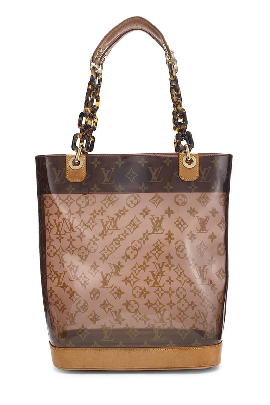 Louis Vuitton, Monogram Ambre Vinyl Cabas MM, Brown