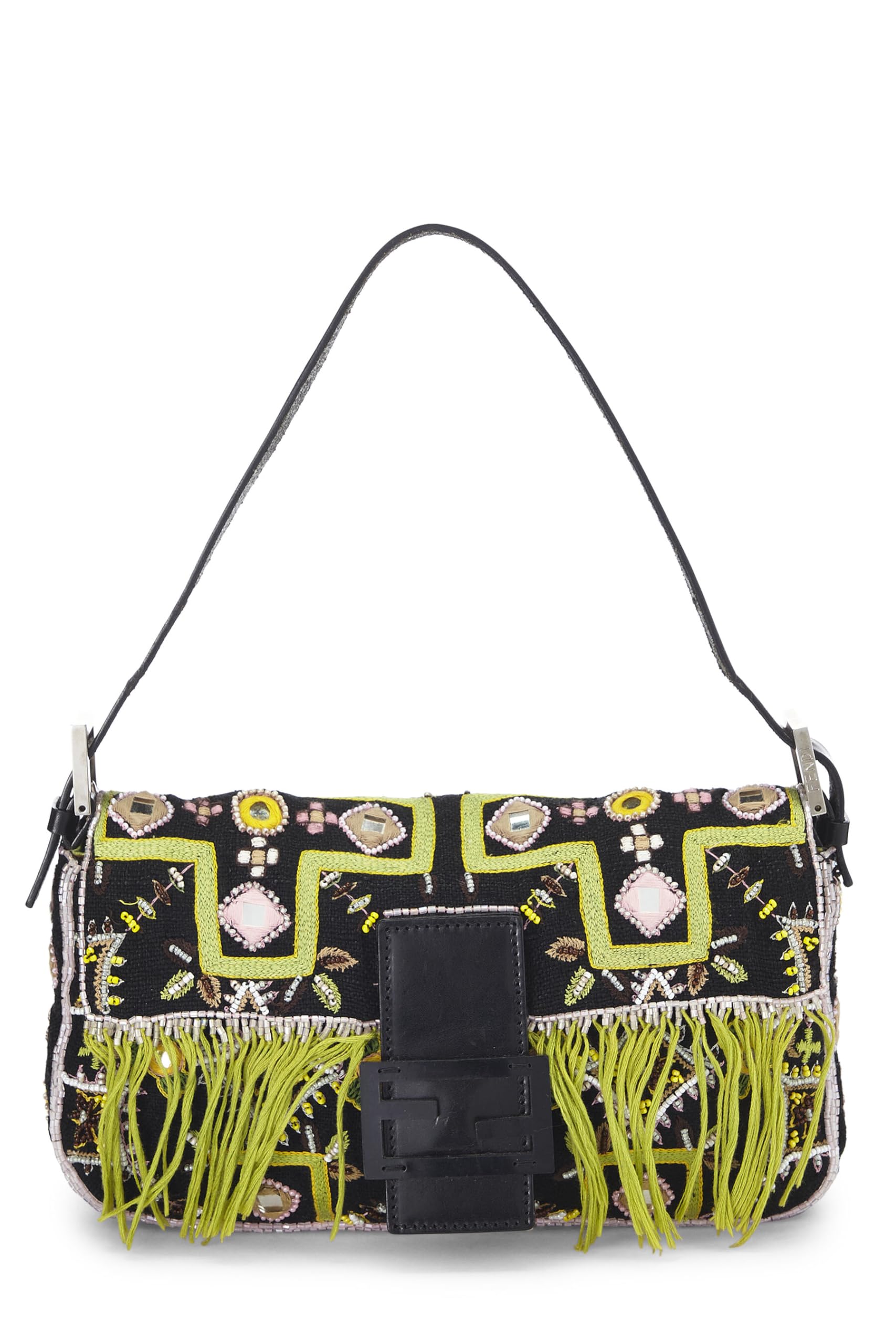 Fendi, Multicolor Embellished Baguette, Multi