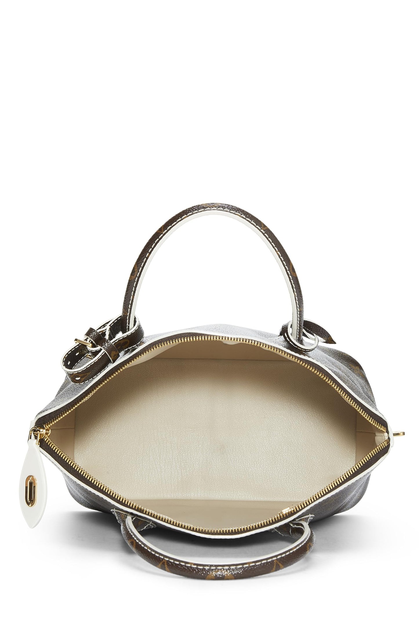 Louis Vuitton, Monogram Canvas Fetish Lockit, Brown