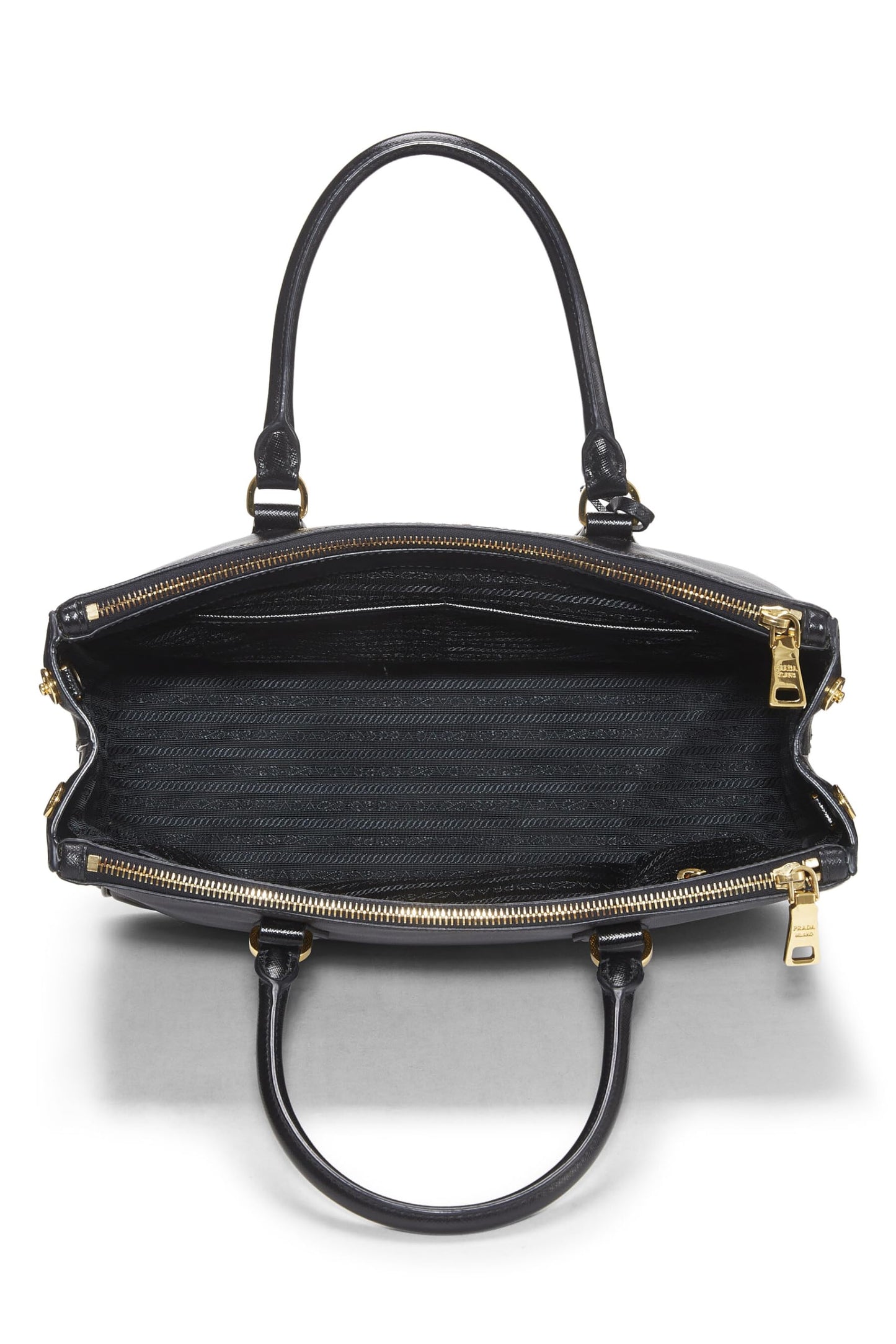 Prada, Black Saffiano Executive Tote Large, Black