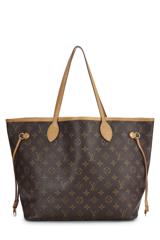 Louis Vuitton, Monogram Canvas Neverfull MM NM, Red