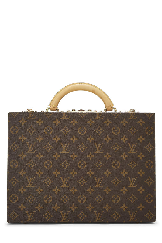 Louis Vuitton, Monogram Canvas Boite Bijoux, Brown