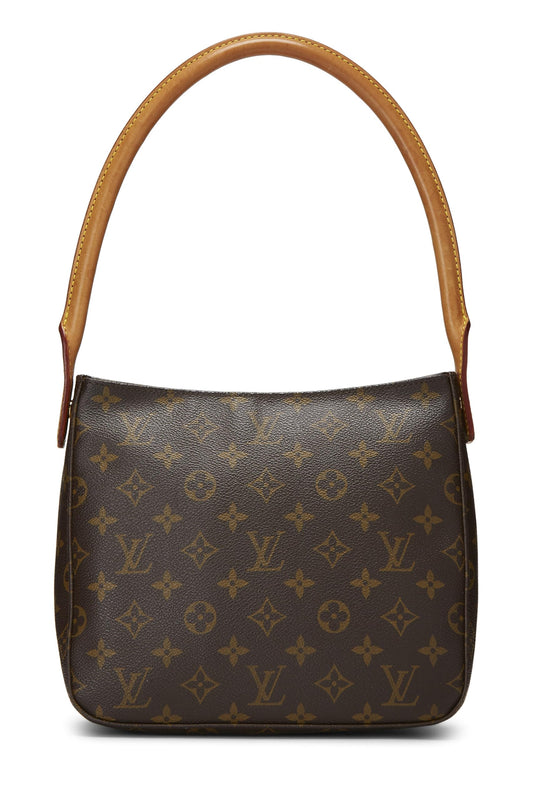 Louis Vuitton, Monogram Canvas Looping MM, Brown
