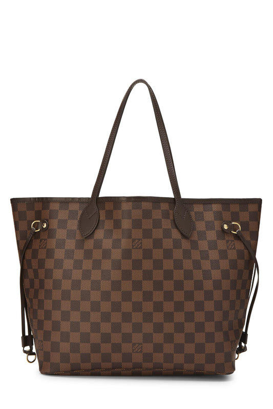 Louis Vuitton, Damier Ebene Neverfull MM, Pink