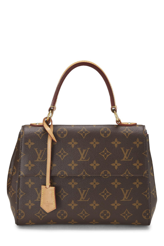 Louis Vuitton, Monogram Canvas Cluny BB NM, Brown