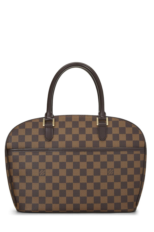 Louis Vuitton, Damier Ebene Sarria Horizontal, Brown
