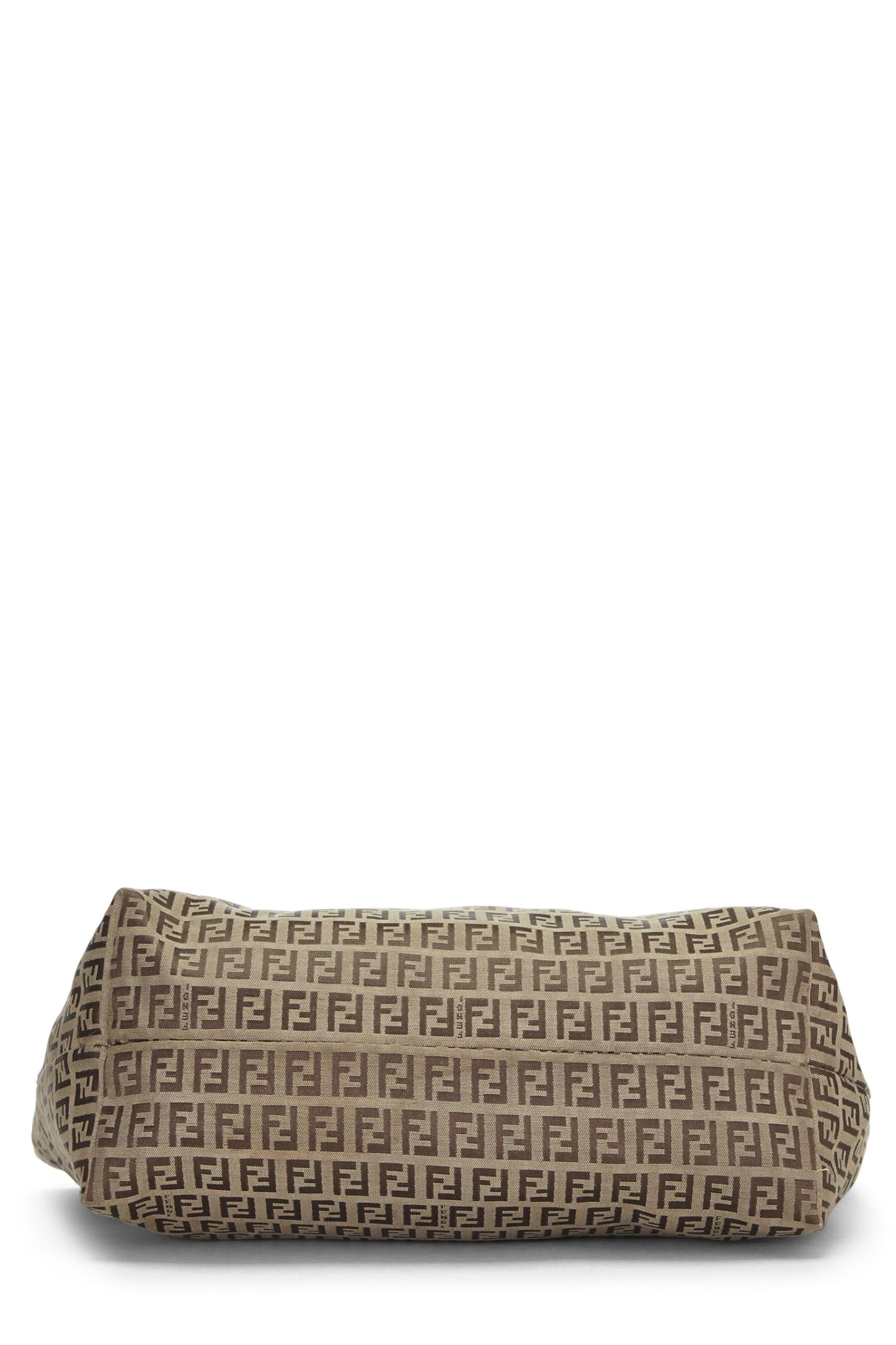 Fendi, Brown Zucchino Roll Tote, Brown