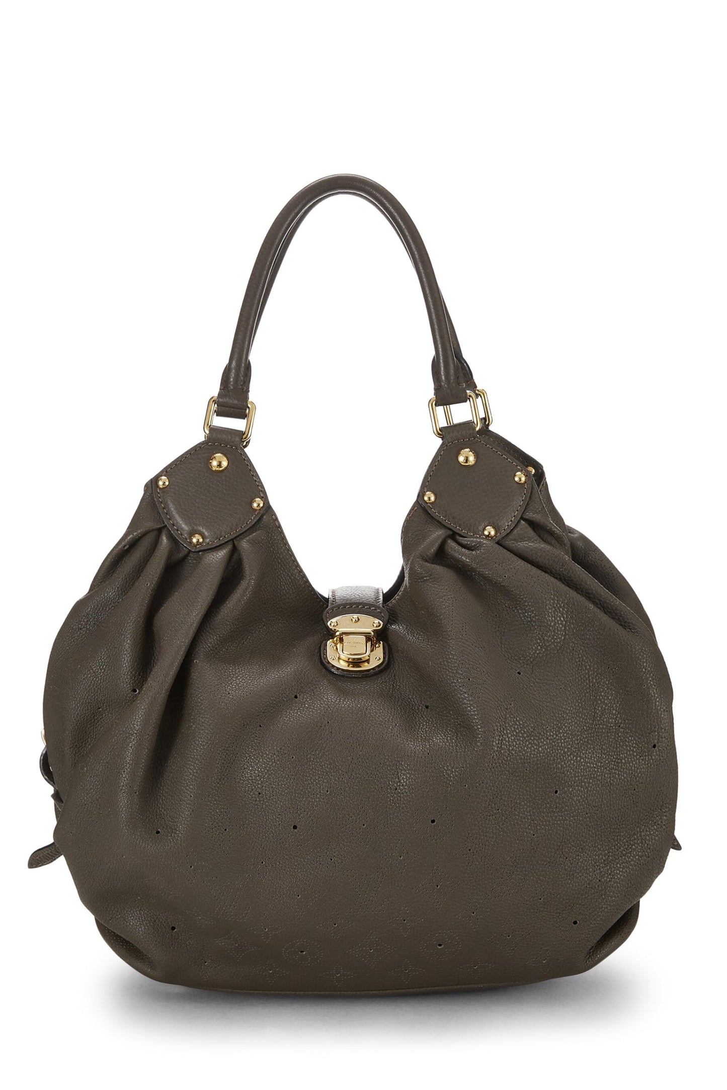 Louis Vuitton, Grey Monogram Mahina Large, Grey