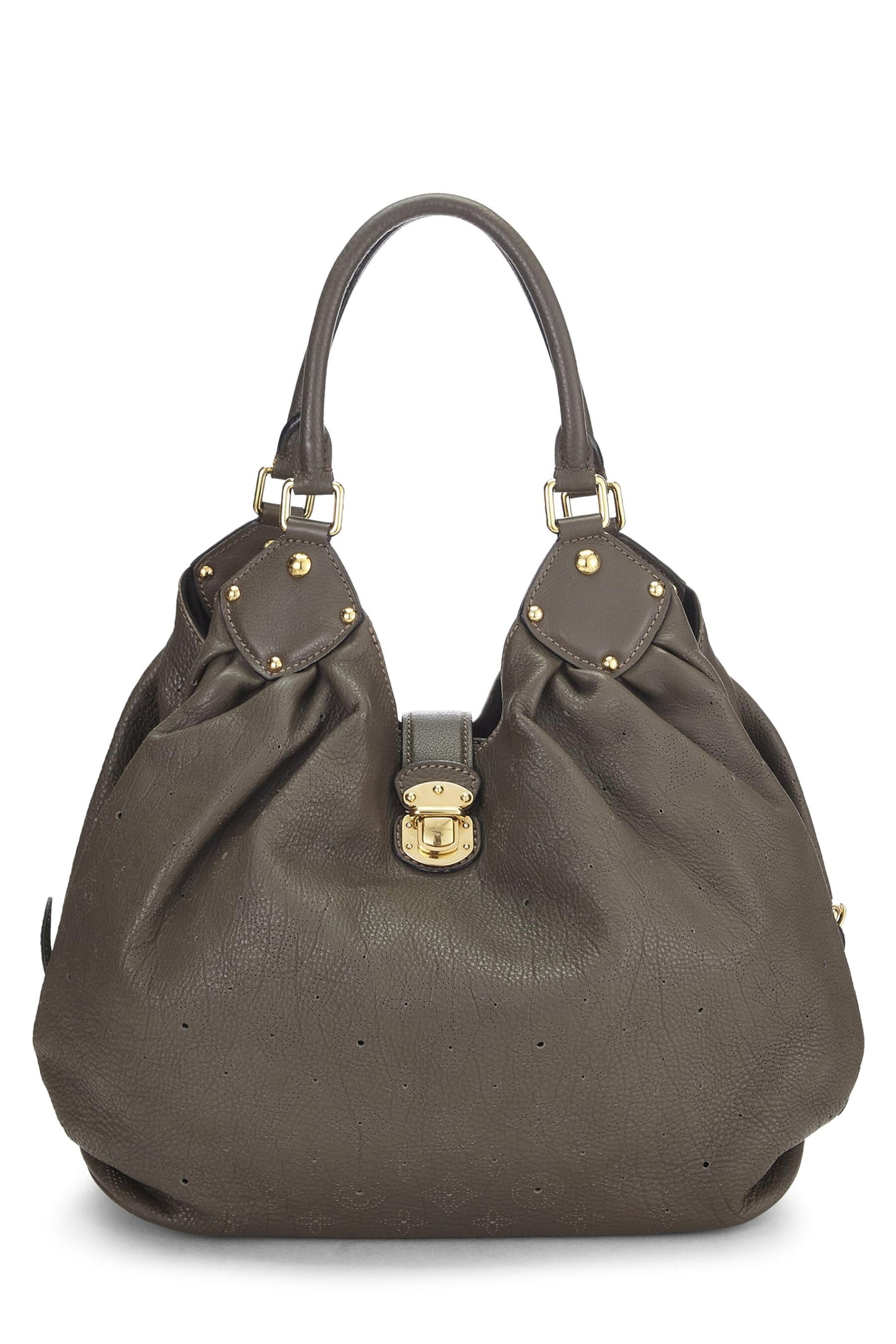 Louis Vuitton, Grey Monogram Mahina Large, Grey