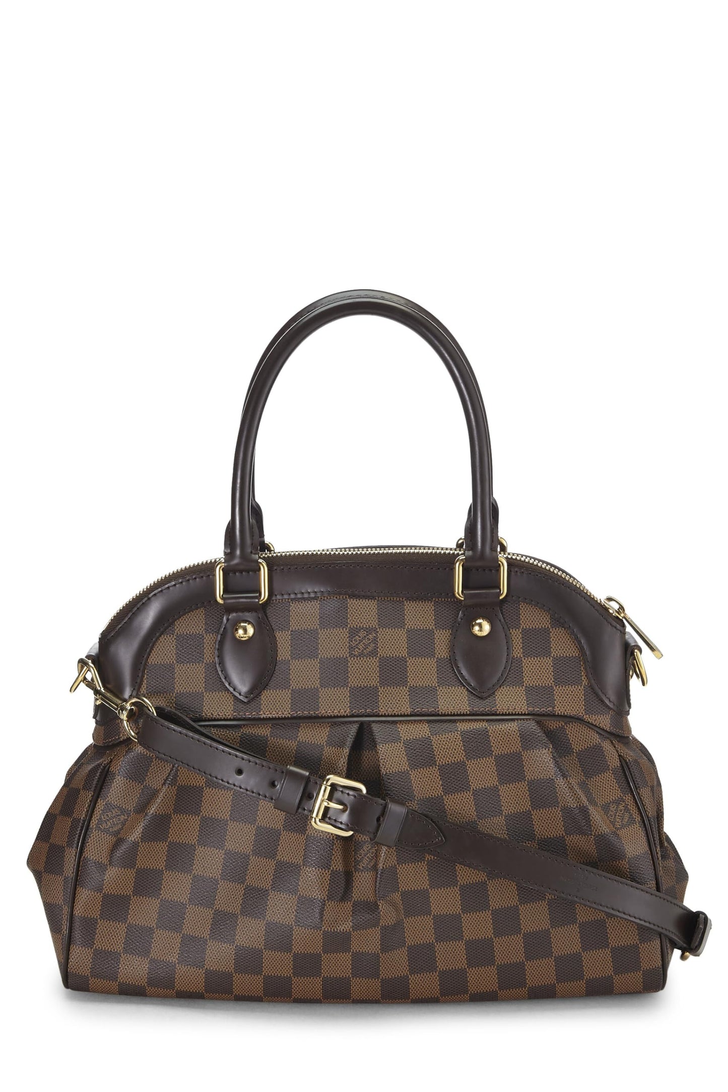 Louis Vuitton, Damier Ebene Trevi PM, Brown