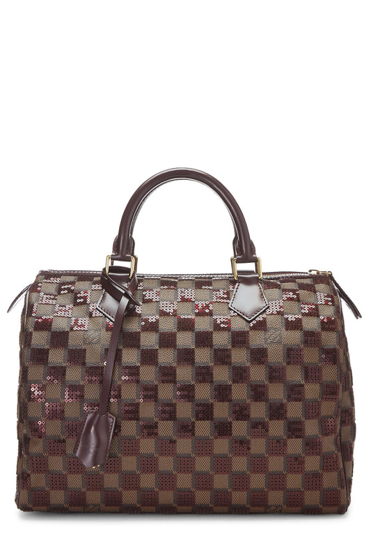 Louis Vuitton, Red Damier Paillettes , Red