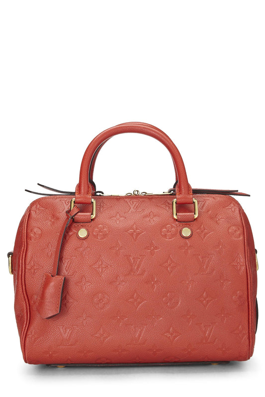 Louis Vuitton, Orient Monogram Empreinte Bandouliere 25, Orange