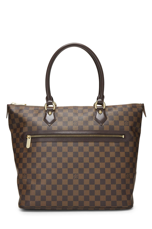 Louis Vuitton, Damier Ebene Saleya GM, Brown