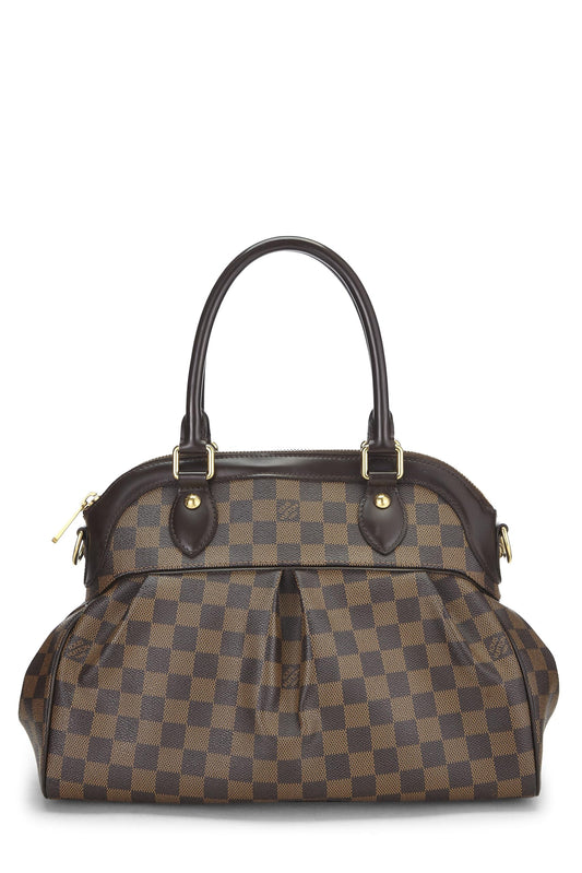 Louis Vuitton, Damier Ebene Trevi PM, Brown
