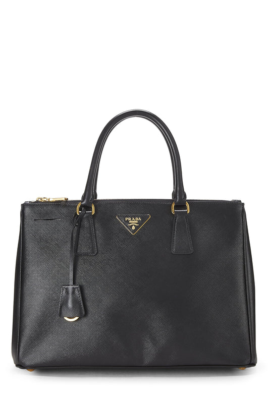 Prada, Black Saffiano Executive Tote Large, Black