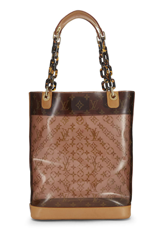 Louis Vuitton, Monogram Ambre Vinyl Cabas MM, Brown