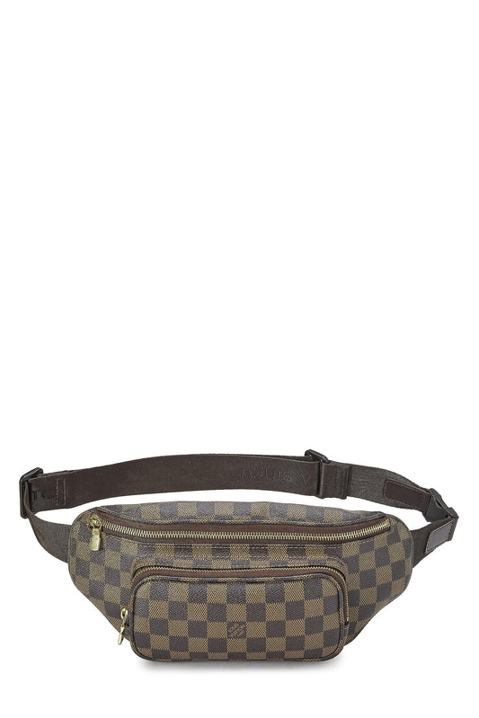 Louis Vuitton, Damier Ebene Bum Bag Melville, Brown