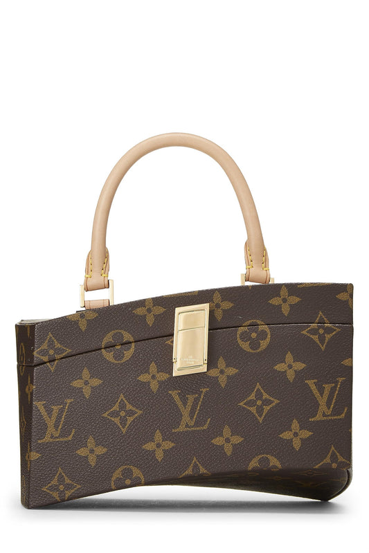 Louis Vuitton, Frank Gehry x Louis Vuitton Monogram Canvas Twisted Box, Brown