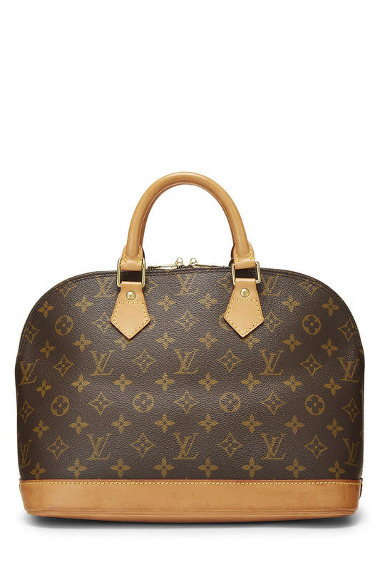 Louis Vuitton, Monogram Canvas Alma PM, Brown