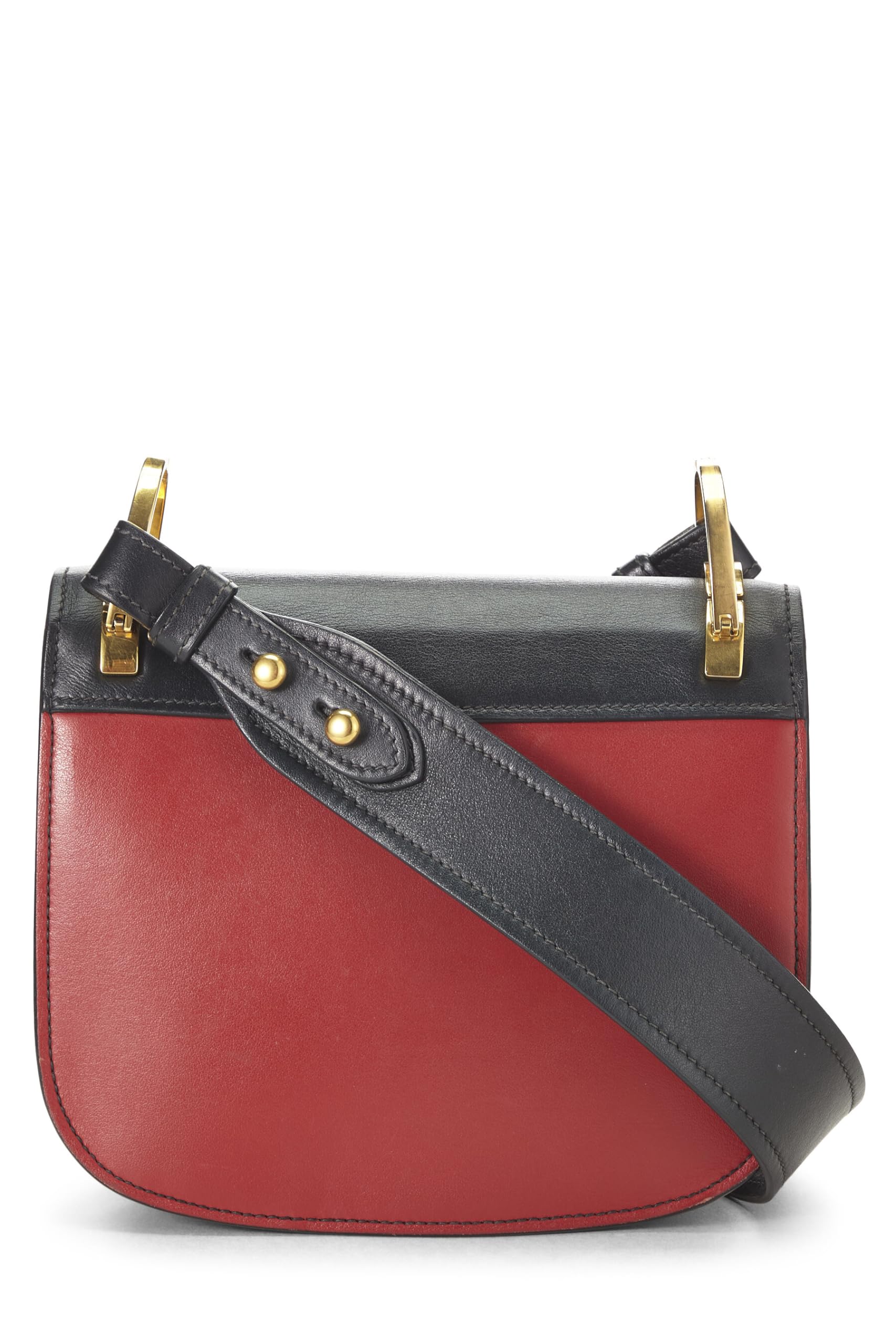 Prada, Red Calfskin Pionniere Shoulder Bag, Red