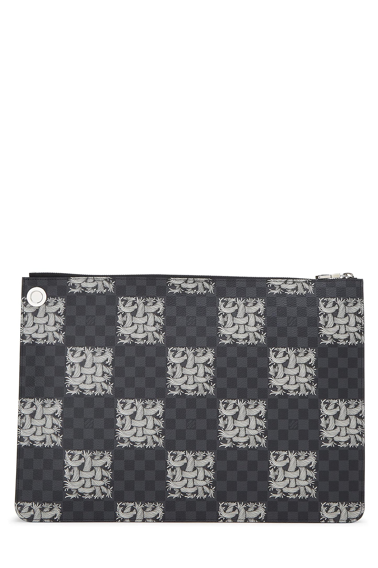 Louis Vuitton, Christopher Nemeth x Louis Vuitton Damier Graphite Pochette Jour GM, Black