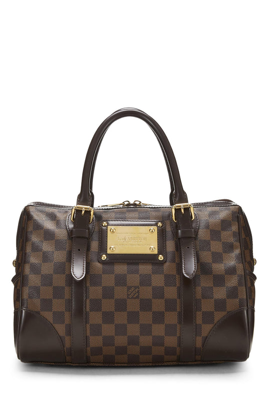 Louis Vuitton, Damier Ebene Berkeley, Brown