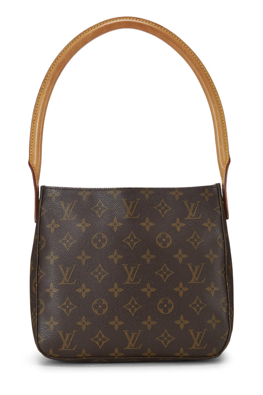 Louis Vuitton, Monogram Canvas Looping MM, Brown